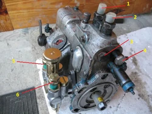 Gdzie jest zawór zwrotny pompy wtryskowej C-360 i jak go naprawić Gdzie jest zawór zwrotny pompy wtryskowej C-360 i jak go naprawić